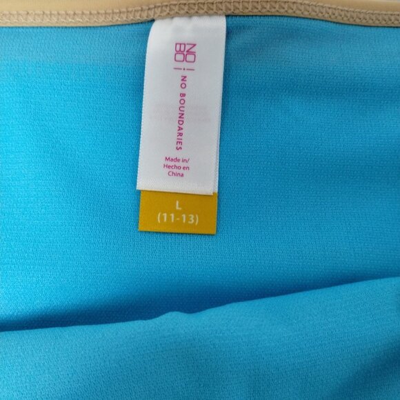 No Boundaries Junior Girls Large Multi Stripe High Waist Bikini Bottoms - Picture 4 of 6